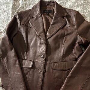 Woman Colebrook leatherr jacket
